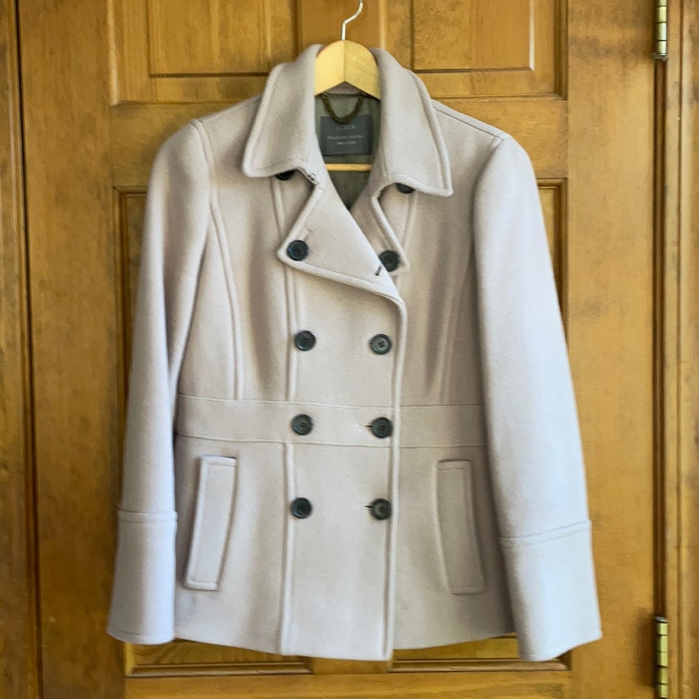 JCrew Stadium Cloth Nello Gori Peacoat